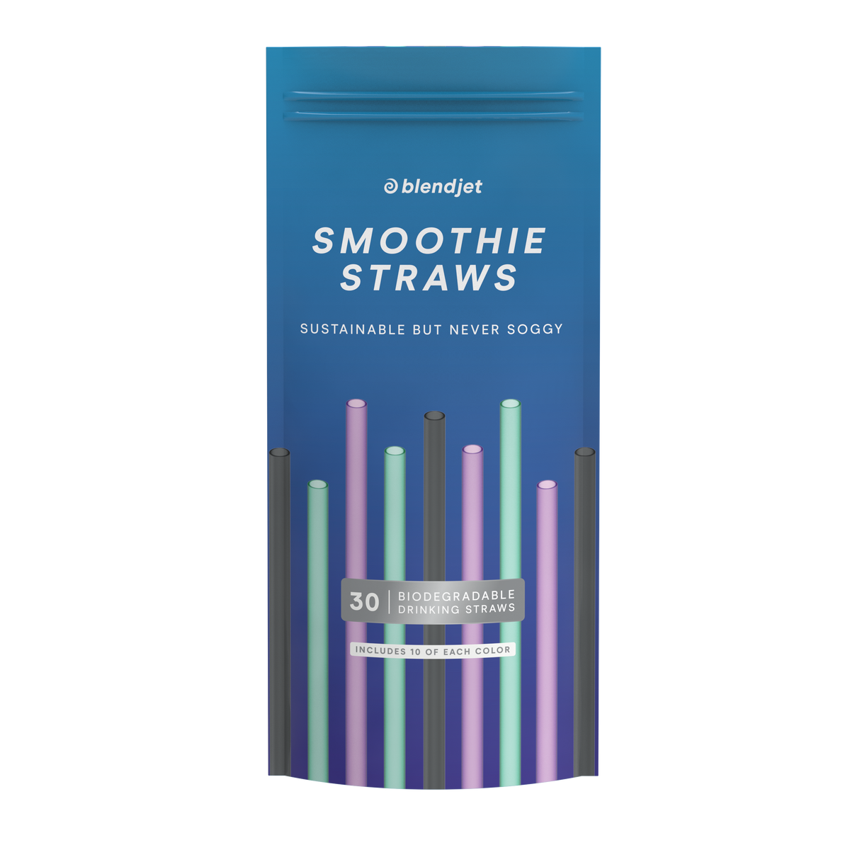 Pailles à smoothie BlendJet - Lot de 30
