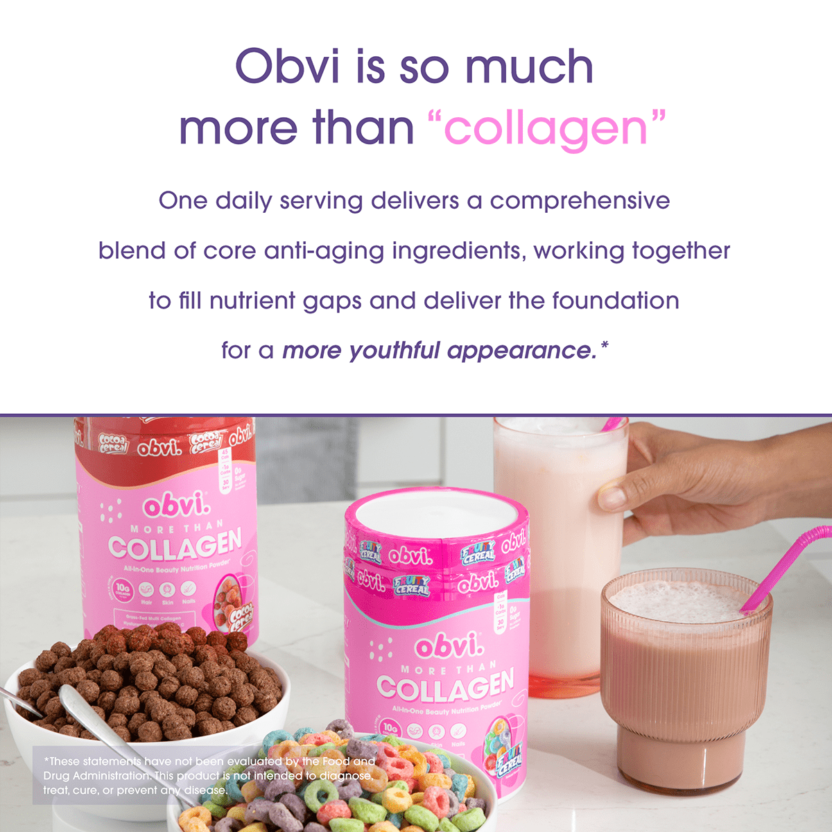 Obvi More Than Collagen | Céréales fruitées