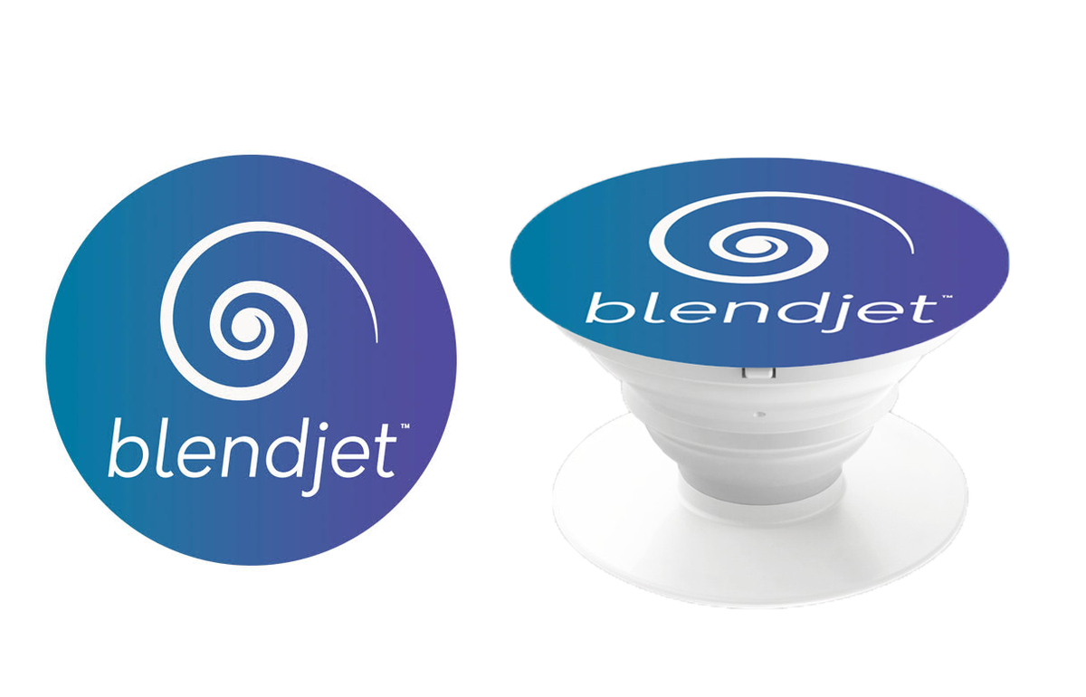 Support de téléphone pliable BlendJet - Noir, violet, rose ou dégradé