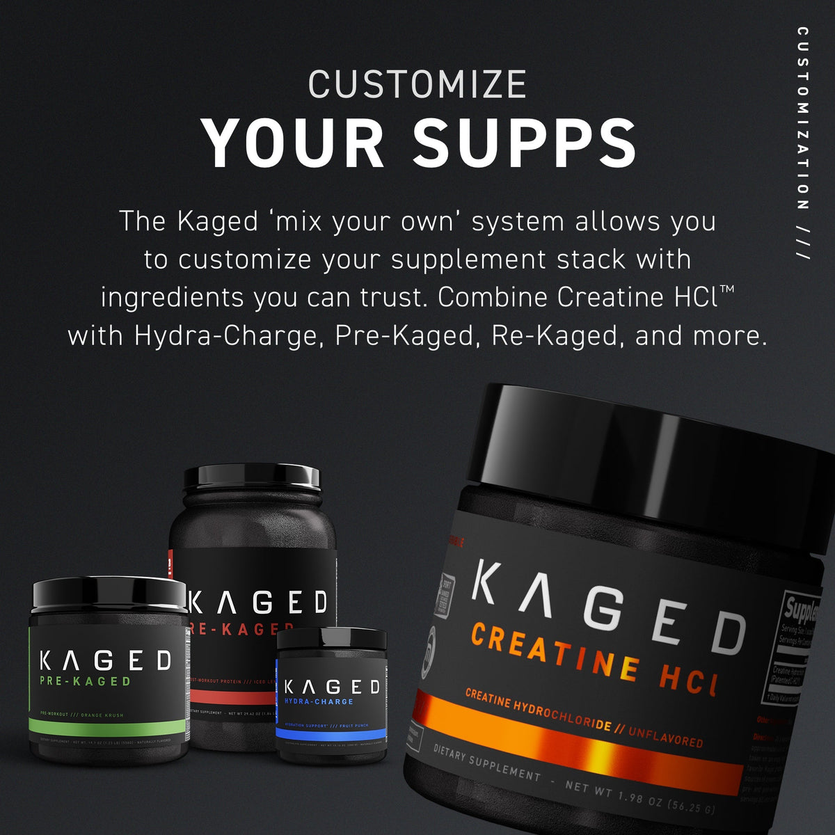 Kaged Creatine HCl™ Constructeur Musculaire