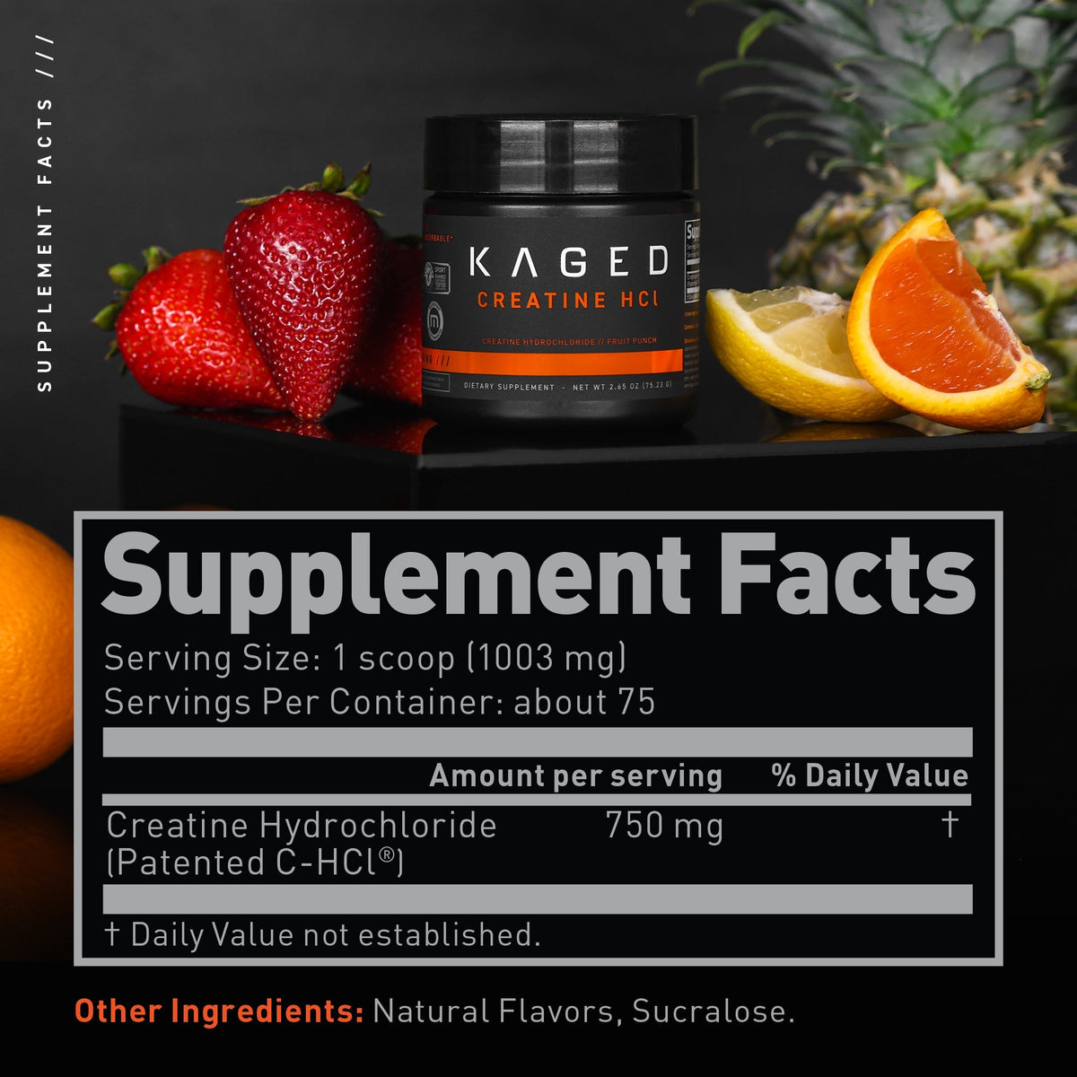 Kaged Creatine HCl™ Constructeur Musculaire
