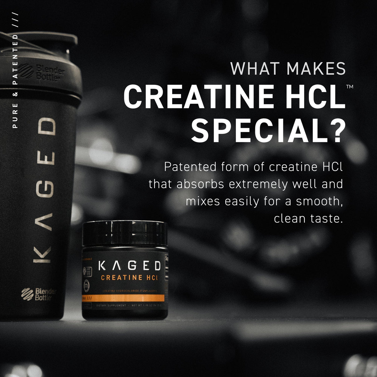 Kaged Creatine HCl™ Constructeur Musculaire