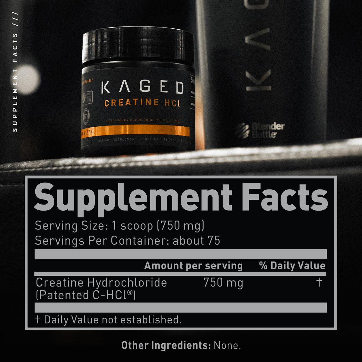 Kaged Creatine HCl™ Constructeur Musculaire