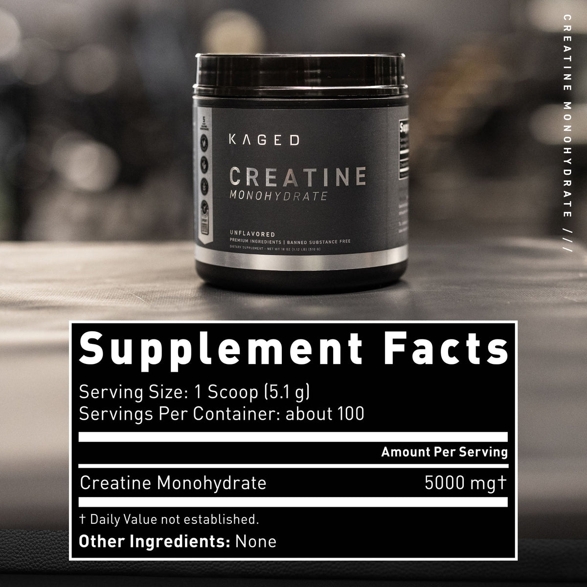 Créatine Monohydrate Kaged