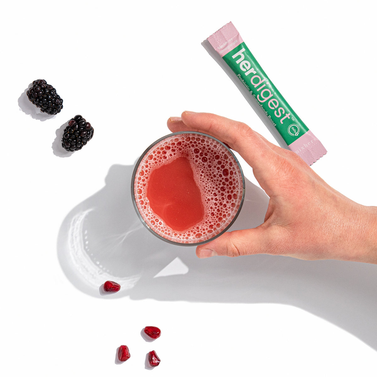 Boisson probiotique et superaliment Herdigest™ de Mixhers