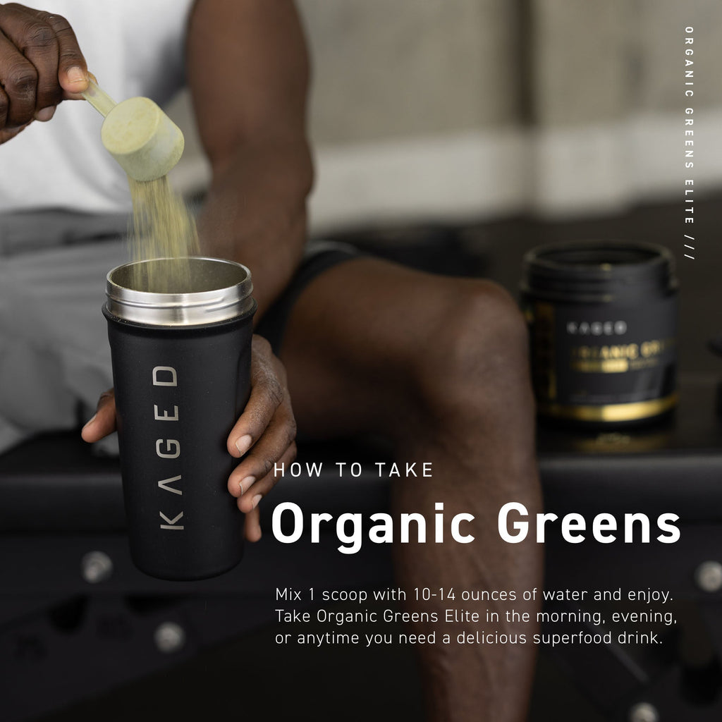 Boisson Superfood Élite Biologique Greens de Kaged