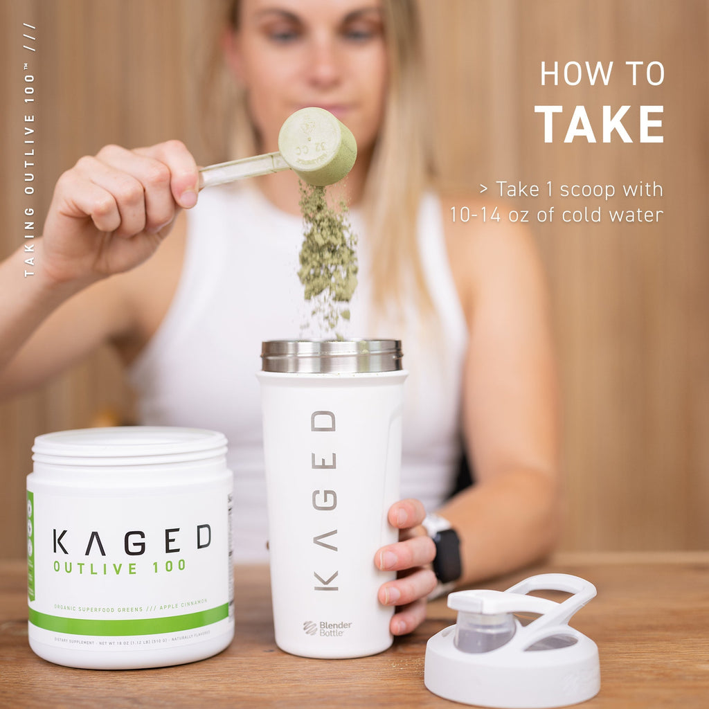 Kaged Outlive 100™ Légumes verts superaliments biologiques