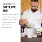 Kaged Outlive 100™ Légumes verts superaliments biologiques