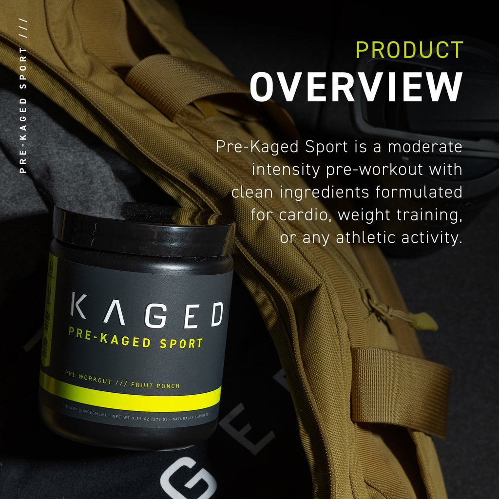 Kaged Pre-Kaged Sport Formule Pré-Entraînement