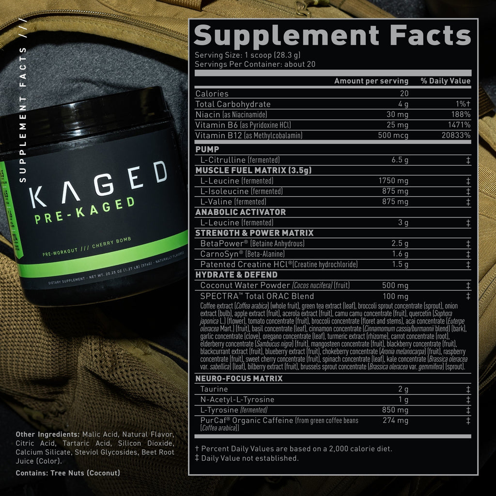 Kaged Pré-entraînement Pré-Kaged