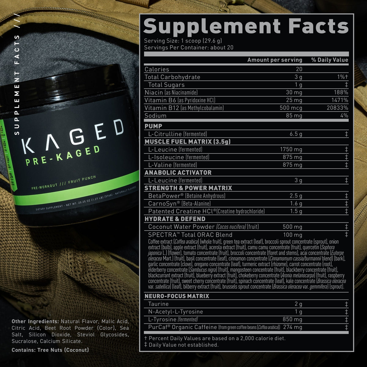 Kaged Pré-entraînement Pré-Kaged