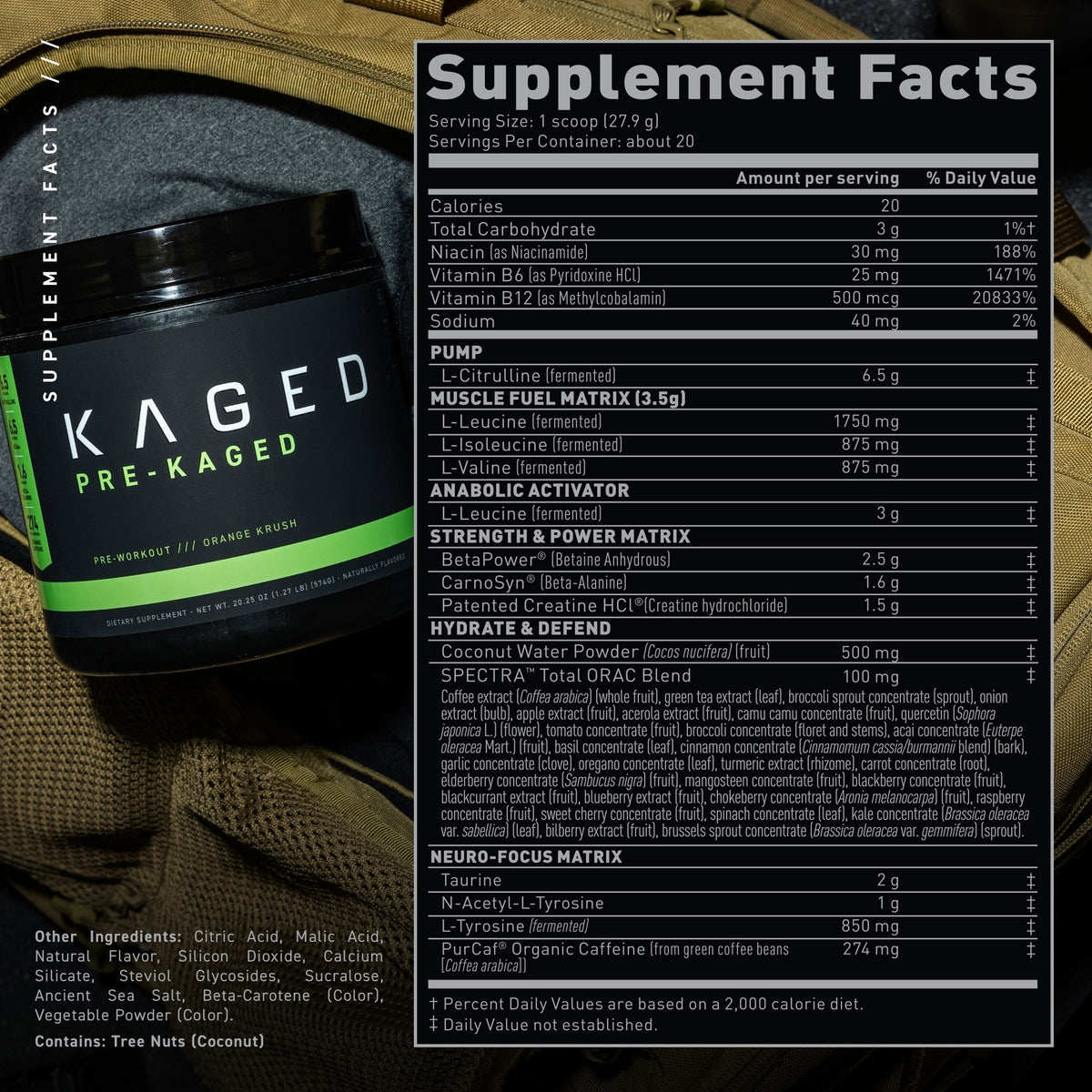Kaged Pré-entraînement Pré-Kaged