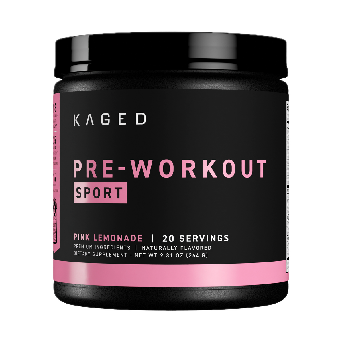 Kaged Pre-Kaged Sport Formule Pré-Entraînement