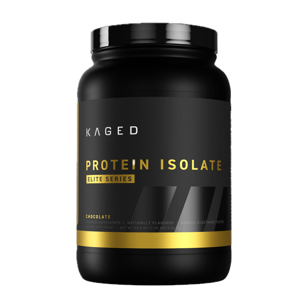 Kaged Protein Isolate Elite, poudre protéinée à libération prolongée