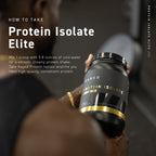 Kaged Protein Isolate Elite, poudre protéinée à libération prolongée