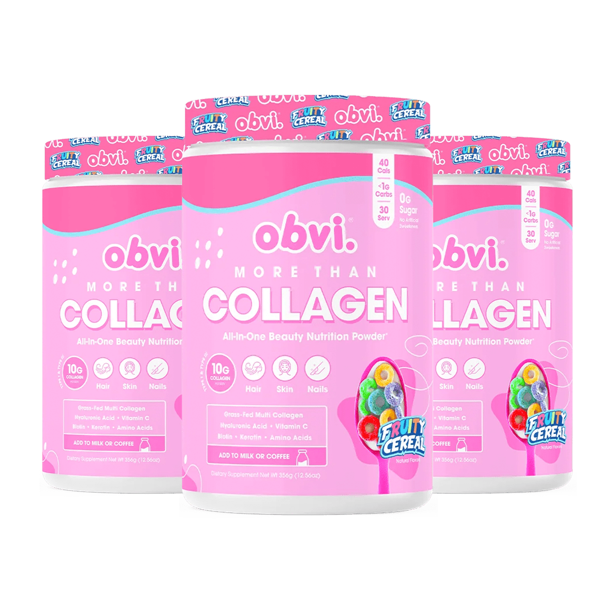 Obvi More Than Collagen | Céréales fruitées