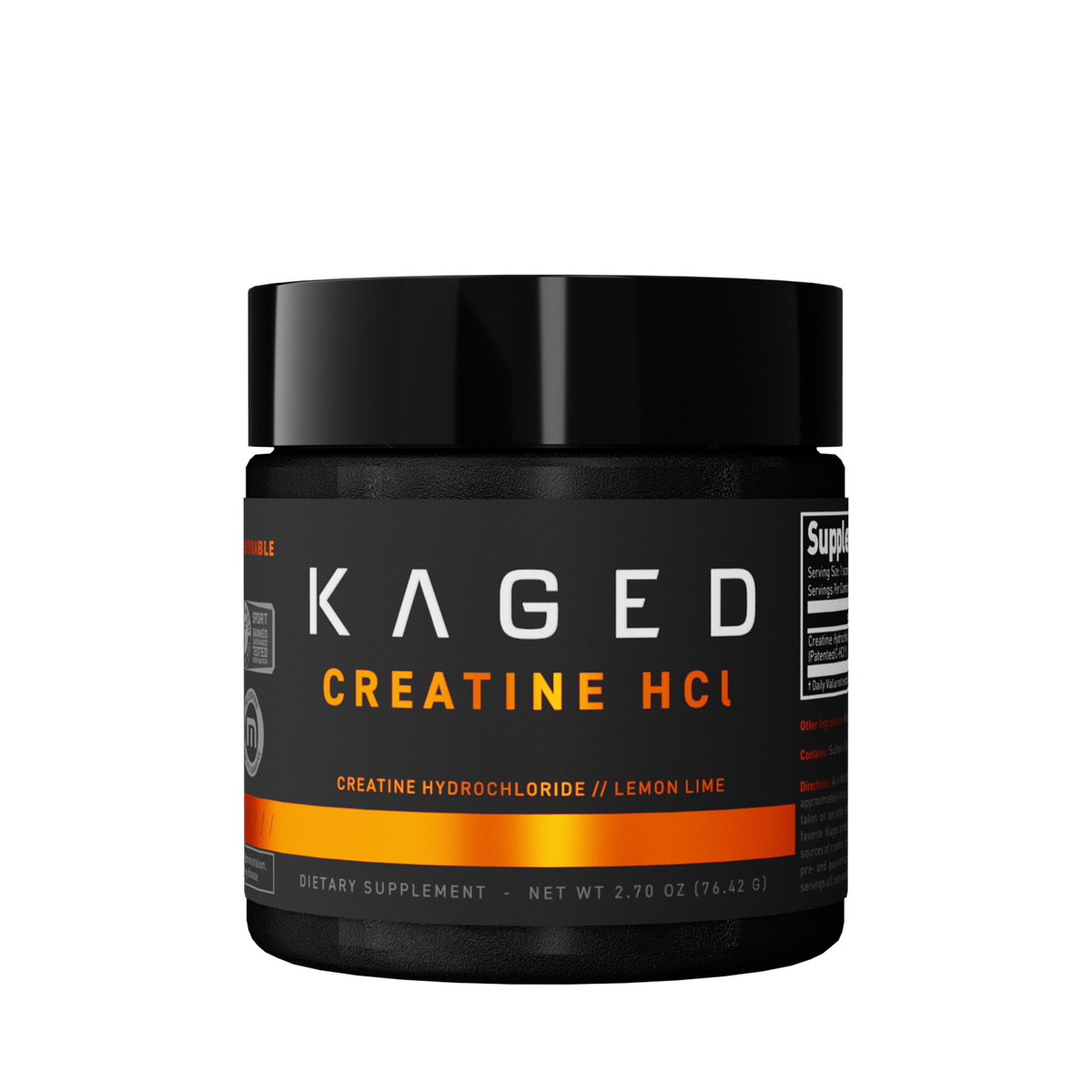 Kaged Creatine HCl™ Constructeur Musculaire