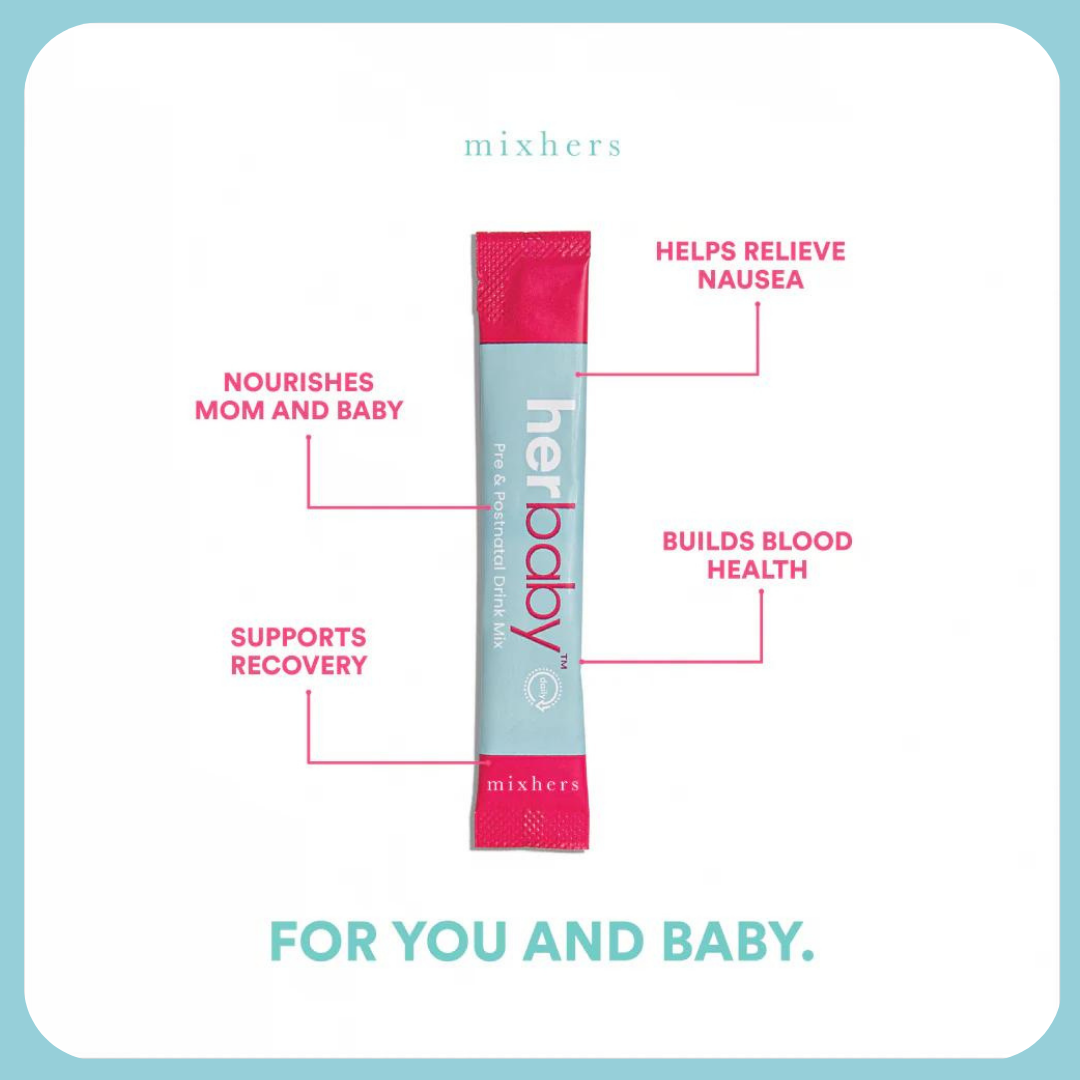 boisson de suppléments prénataux et postnataux mixhers herbaby™