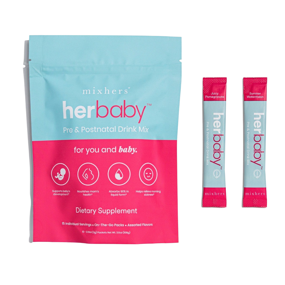 boisson de suppléments prénataux et postnataux mixhers herbaby™