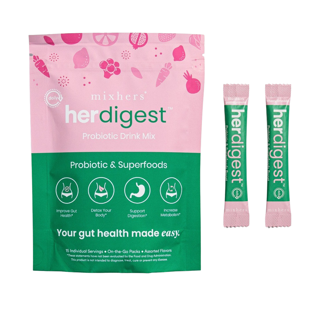 Boisson probiotique et superaliment Herdigest™ de Mixhers