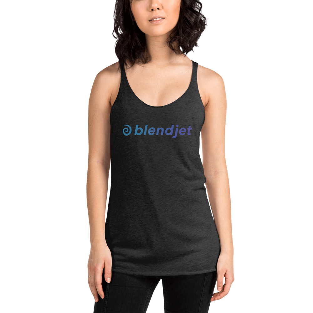 Débardeur dos nageur avec logo Gradient BlendJet (Femmes)