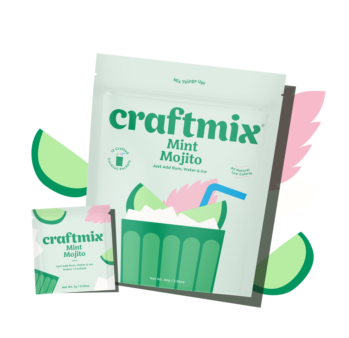 Mélange à cocktail/mocktail Craftmix Menthe Mojito