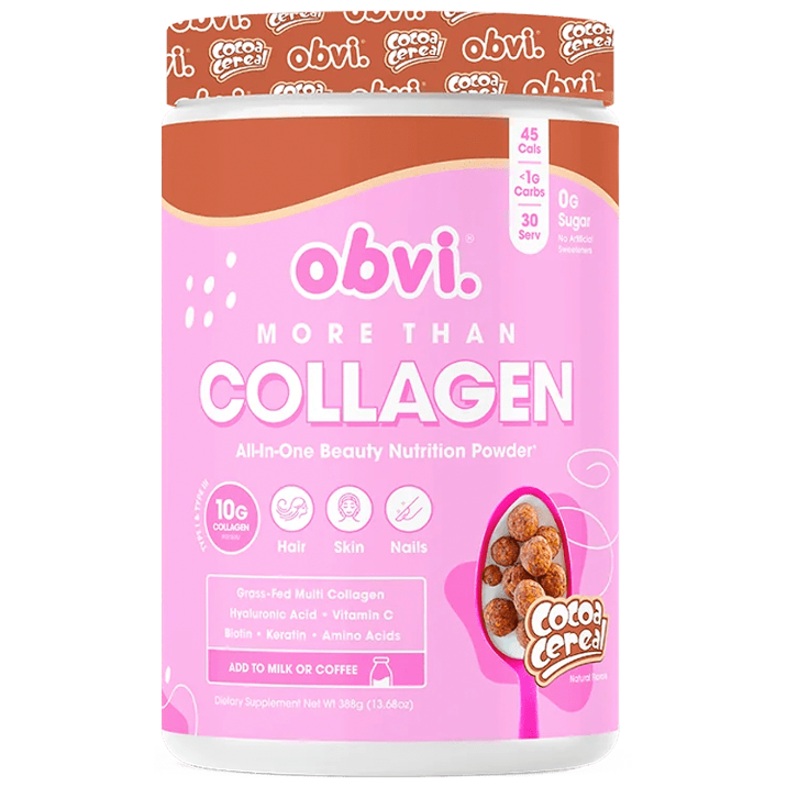 Obvi Plus de collagène | Céréales au cacao
