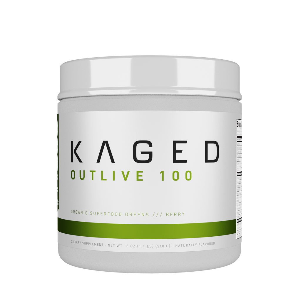 Kaged Outlive 100™ Légumes verts superaliments biologiques