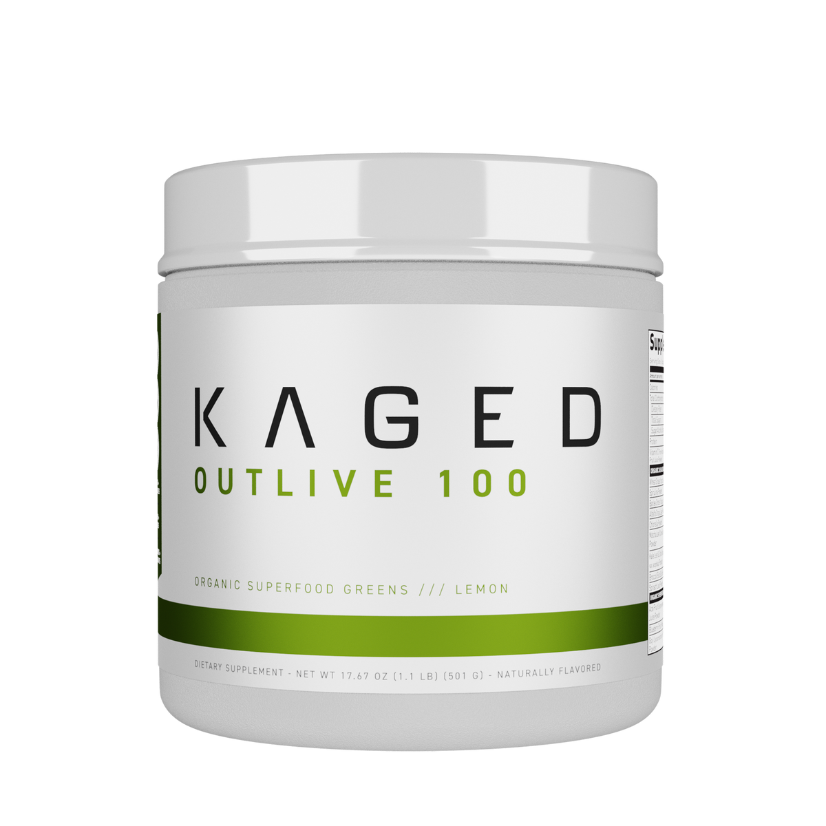 Kaged Outlive 100™ Légumes verts superaliments biologiques