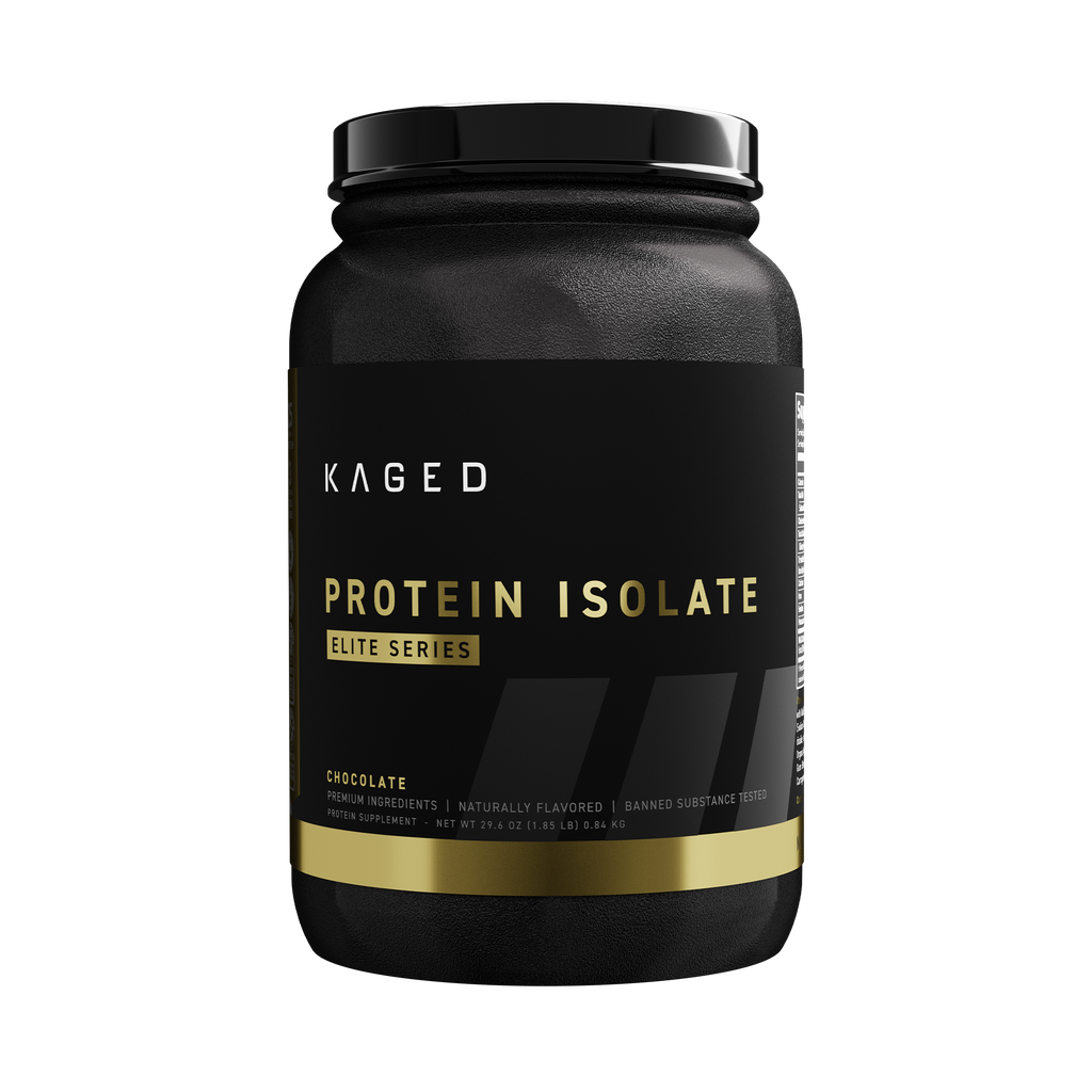 Kaged Protein Isolate Elite, poudre protéinée à libération prolongée