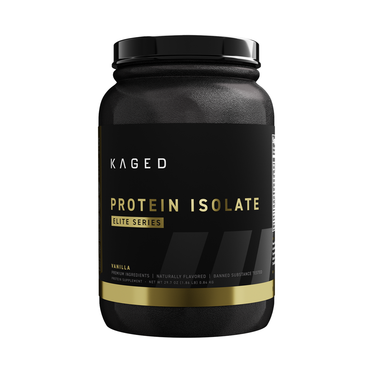 Kaged Protein Isolate Elite, poudre protéinée à libération prolongée