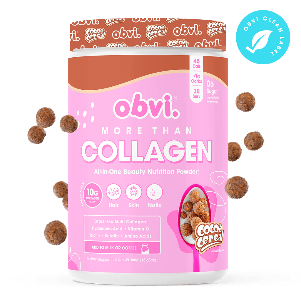 Obvi Plus de collagène | Céréales au cacao